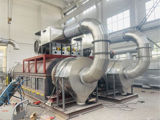 Industrielle Klärschlamm-trockenere Maschinen-Drehtrockner in der Lebensmittelindustrie