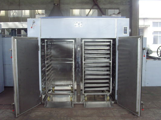 Lärmarme ununterbrochene trockenere Maschine SUS304 schloss voll Heißluft Oven Dryer ein
