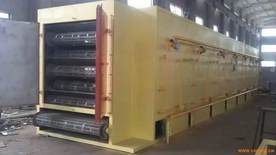 DWG-Reihen-mehrschichtiges Heißluft-Förderband Oven For Onion/Ingwer