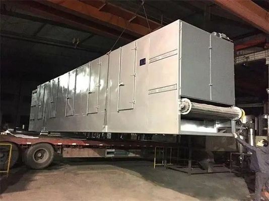 DWG-Reihen-mehrschichtiges Heißluft-Förderband Oven For Onion/Ingwer