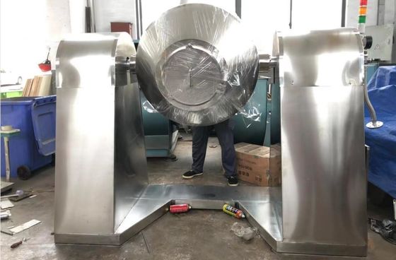 industrieller Mischer 0.75kw -15kw bearbeitet rotierenden doppelten Vakuumtrockner des Kegel-5000L maschinell