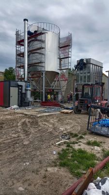 Kundenspezifischer Zentrifugal-Sprühtrockner für Keramik, erhitzt durch Dampf/Strom